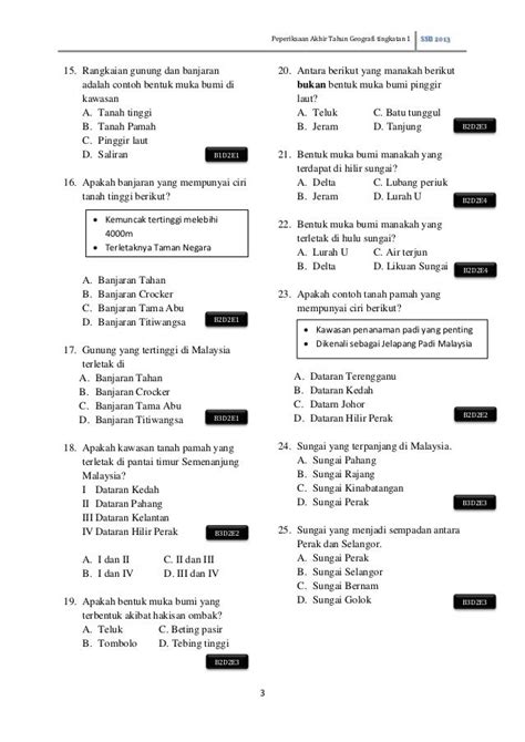 Contoh Soalan Bahagian C Geografi Tingkatan 1 Image