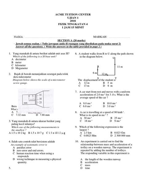 Contoh Soalan Fizik Stpm Image