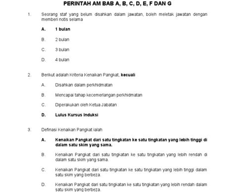 Contoh Soalan Pengesahan Jawatan Jpa Image