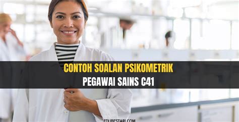 Contoh Soalan Psikometrik Pegawai Sains C41 Image